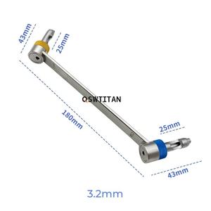 Universal <b>Drill</b> <b>Guide</b> Double <b>Drill</b> Sleeves 2.5mm/3.2mm Double Ended Veterinary Orthopedic Instrument by Dentavex - Product Image 5