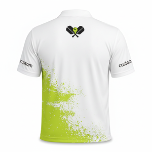 Camiseta de Pickleball Personalizada para Hombre, Protección UV, Manga Corta, Tela Elástica, Estilo Competición, Transpirable, Deportes de Cancha, OEM - Product Image 4