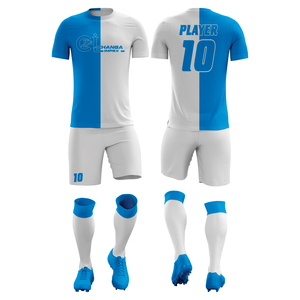 Collection de maillots de football ultra performants avec design athlétique ajusté, uniforme de football de qualité supérieure prêt pour les matchs avec technologie de séchage rapide - Product Image 3