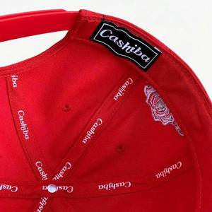 หมวกแก๊ปปักลายกุหลาบ คิวบา โลโก้ด้านหน้า สีแดง 6 แผง แบบ Snapback ยูนิเซ็กส์ สไตล์ฮิปฮอป ของใหม่จากผู้ผลิตขายส่งสุดฮิต - Product Image 4