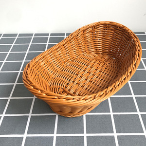 Paniers en rotin tissé Tradebyd Stockage durable à la main pour le style de salon - Product Image 1