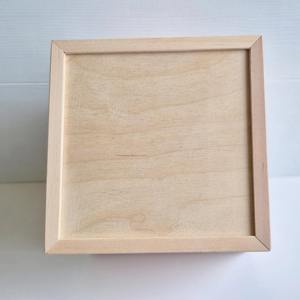 Boîte à mouchoirs en bois à imprimé géométrique, boîte à mouchoirs abstraite en bois imprimé pour décoration de bureau moderne, étui de rangement en gros - Product Image 4