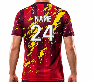 เสื้อฟุตบอลผู้ชายพิมพ์ลายโลโก้ได้ตามต้องการเสื้อฟุตบอลแบบระเหิดรุ่นผู้เล่นสำหรับทีมกีฬาสำหรับผู้ใหญ่ - Product Image 5