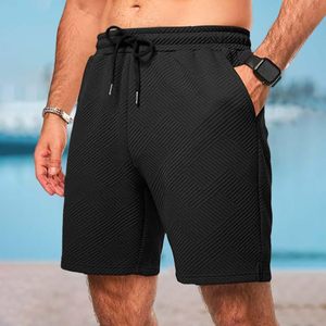 Pantalones Cortos Deportivos de Lona Transpirables y Cómodos para Hombre, con Cintura Media Elástica para un Ajuste Perfecto, de Secado Rápido, para Correr - Product Image 4