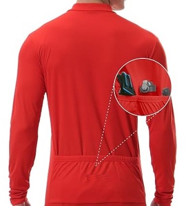 เสื้อจักรยานแขนยาวแบบขายส่ง ทนทาน ทันสมัย สำหรับกีฬาปั่นจักรยานเสือภูเขา เหมาะสำหรับการปั่นจักรยานกลางแจ้ง - Product Image 2