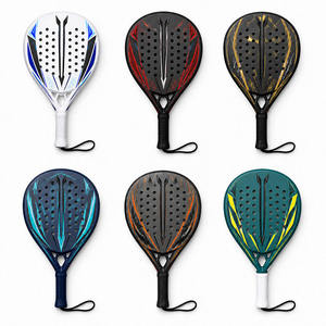 Raquette de padel professionnelle en fibre de carbone 3K 12K 18K, surface rugueuse, forme diamant, noyau EVA, fabricant en gros - Product Image 5