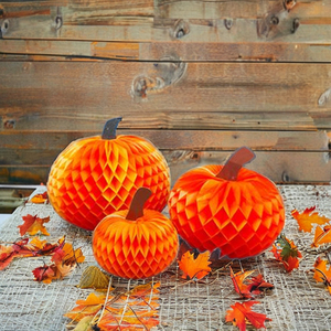 Centros de mesa de calabaza al por mayor decoraciones de fiesta de panal de nuevo diseño para Halloween Navidad Acción de Gracias - Product Image 2