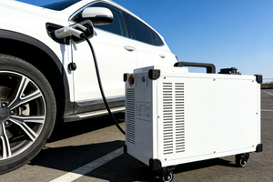 Estación de Carga Portátil Profesional para Vehículos Eléctricos de Corriente Continua, 7KW 15KW 20KW 30KW 40KW, CCS1 CCS2 GB/T, Cargador Móvil de Emergencia para Vehículos Eléctricos - Product Image 3