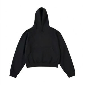 Vente en gros – Nouveauté : Sweat à capuche personnalisé pour homme, pull tendance, couleur unie, broderie et impression en relief, en tissu polaire - Product Image 1