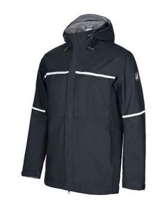 Veste matelassée à capuche pour homme, vert olive, coupe-vent, fermeture éclair, vêtement décontracté pour l'extérieur, coupe régulière, coque en polyester - Product Image 3