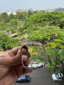 นาฬิกาหรูหราสไตล์ฮิปฮอปแบบกำหนดเอง ขนาด 41 มม. ตัวเรือนสแตนเลสสตีล ประดับเพชรโมอิสซาไนต์ VVS พร้อมกลไกจักรกล กระจกแซฟไฟร์ - Product Image 5