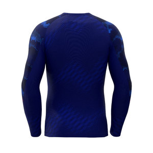 Solid Trader Premium Selection Rashguard de compression en tissu lisse anti-frottement pour l'entraînement sportif - Product Image 3