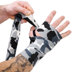 Bandages de boxe semi-élastiques personnalisés pour hommes et femmes, 3m, 4m, 5m, bandages de boxe, bandages de sport, bandages de kickboxing - Product Image 5
