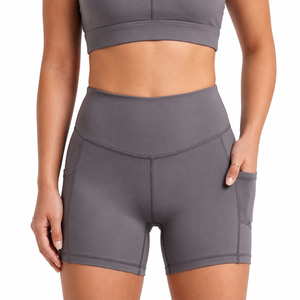 Shorts de compression pour femme, sous-vêtement de yoga, shorts de sport moulants pour la gym et le fitness, shorts de yoga pour l'exercice - Product Image 1