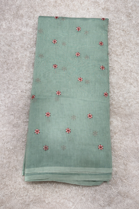 Malty embroidery fabric custom fancy textile fabric net fabric organza fabric for fashion garment wholesale export global supply - Product Image 4