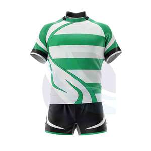Ensembles d'uniformes de rugby de haute qualité, nouveau design, séchage rapide, respirant, prix de gros, fabriqué au Pakistan - Product Image 4