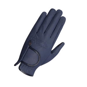 Guantes de equitación personalizados al por mayor con texto, correa, malla brillante y cuero PU, hechos en Pakistán. - Product Image 4