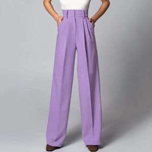 Pantalones cargo de buena calidad para mujer, ropa deportiva informal, colores personalizados, pantalones largos, cómodos, con logotipo personalizado. - Product Image 6