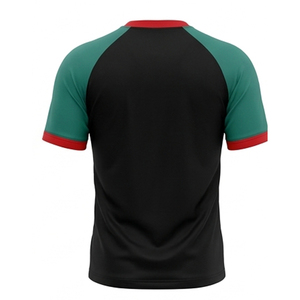 Camiseta de Manga Raglán para Hombre Arnis, 100% Algodón Comprimido, 180g, Negra, Verde, Roja, Cuello Redondo, Corte Casual, Logotipo Estampado en la Parte Delantera - Product Image 3