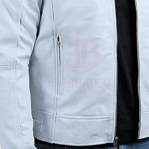 Factory Direct Supplier Pakistan Manufacturer Best Selling New Stylish OEM Service Breathable Men Leather <b>Jackets</b> Sale IBRATEX - Product Image 5
