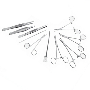 Ensemble d'instruments de chirurgie plastique de qualité médicale en acier inoxydable durable, conçu pour une utilisation réutilisable - Product Image 1