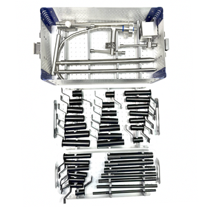 Juego de Retractores Tubulares, Sistema de Instrumentos Quirúrgicos Ortopédicos Profesionales para Cirugía de Columna Vertebral, para Cirugía Mínimamente Invasiva de Disco Lumbar - Product Image 4