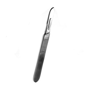 Stainless Steel Manual Scalpel 02-030-030 Surgical Instrument CE Certified for Precise Incisions <b>Controlled</b> Cutting Clinical Use - Product Image 4
