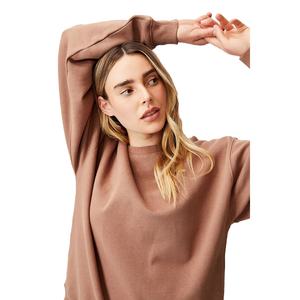 Patrón de diseñador más vendido bordado 100% algodón cuello redondo sudadera suave invierno impreso sudadera lavado ácido personalizado otoño - Product Image 4