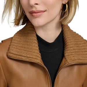 Chaqueta de Piel de Oveja para Mujer, Teñida, Transpirable, Elegante, para Invierno, Uso Diario, a la Moda - Product Image 6