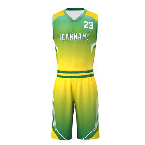 Conjunto de Uniforme de Baloncesto para Hombre, Estilo Moderno, Personalizable con el Logotipo del Equipo, Camiseta y Pantalones Cortos, Equipamiento Deportivo de Entrenamiento - Product Image 3