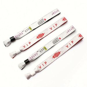 Bracelet en tissu VIP pour événements sportifs, avec ruban, directement de l'usine - Product Image 1