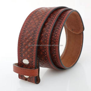 Cinturones y accesorios de herramientas de cuero occidental de moda para hombres de alta calidad cinturón de vaquero de cuero grabado tallado a mano - Product Image 5