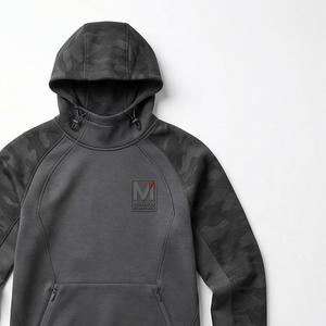 Nouveau design 2026 – Sweat à capuche polaire oversize 100 % coton, imprimé personnalisé, style streetwear, vente en gros directe usine - Product Image 2
