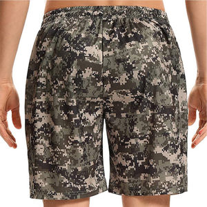 Pantalones Cortos Casuales Personalizados de Alta Calidad para Hombre, con Cordón Ajustable, Antiarrugas, Impermeables, Transpirables, de Algodón, Color Sólido, para Gimnasio y Running - Product Image 2