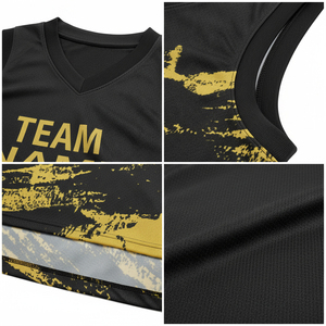 Nouvelle conception d'uniforme de basket-ball pour adultes, manches courtes, imprimé, séchage rapide, 100% polyester, vente chaude - Product Image 6