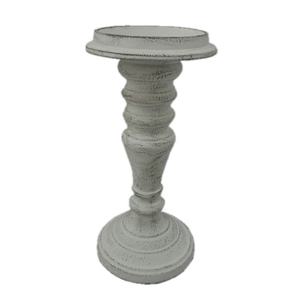 Bougeoir de luxe décoratif pour la maison de couleur grise en aluminium de vente chaude - Product Image 1