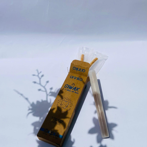Herbal Organic Miswak Teeth Cleaning Sticks Pack of 2 with Wooden Holder Natural Fresh Breath <b>Gum</b> Care and Teeth Cleaning - Product Image 1