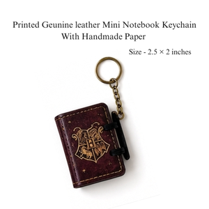 Wizard Themed Genuine Leather Gift Set Handmade Journal Bookmark Pencil <b>Case</b> Wallet Keychain Fantasy Gift Set - Product Image 3