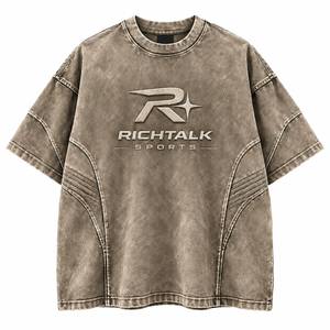 T-shirts pour hommes à coupe régulière, design personnalisé, impression numérique DTG sur le devant, tricotés, 130 g, haute qualité, 100 % polyester, séchage rapide - Product Image 3