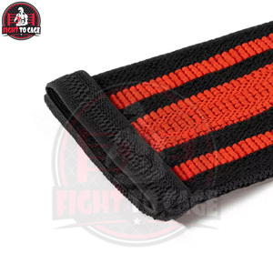 Premium Quality Red & <b>Black</b> Color Heavy Duty Classical Product Elastic Wrist Support Strap With Custom weightlifting hand <b>wrap</b> - Product Image 3