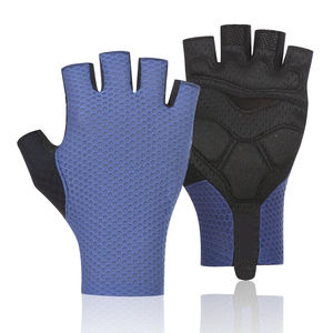 Guantes de Ciclismo de Verano Personalizados para Hombre/Mujer, Guantes de Protección Antideslizantes, con Palma Acolchada de Espuma, el Mejor Material, Guantes para Exteriores - Product Image 1