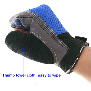 Guantes de Gimnasio Ligeros Personalizados de Poliéster para Levantamiento de Pesas con Agarre Antideslizante, Soporte para Muñeca y Cierre de Hebilla para Deportes - Product Image 3