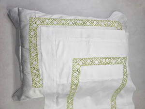 Lujosas fundas de almohada bordadas a mano de estilo europeo, artesanías de costura y punto de cruz, acepta pedidos a granel, nuevo - Product Image 2