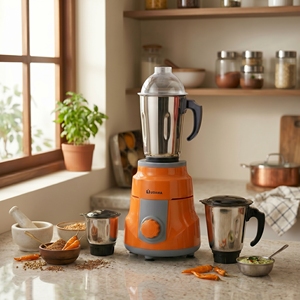 Heavy Capacity 550 Watt Multi Size Stainless Steel Body Motor Mixer <b>Grinder</b> For Easy Storage Buy Mixer <b>Grinder</b> with 3 Jar - Product Image 5