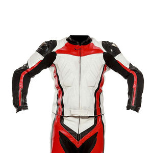 Combinaison de moto en cuir de vachette imprimée personnalisable, deux pièces, coupe-vent, respirante, grande taille, pour l'hiver – Vente chaude - Product Image 4