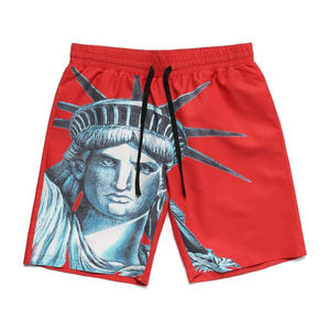 Shorts de sport pour hommes en nylon à séchage rapide, personnalisables avec logo, pour la gym, le yoga et le fitness - Product Image 1