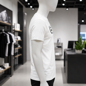 เสื้อยืดผู้ชายคุณภาพพรีเมียม ขายส่ง ผ้าฝ้าย 100% ระบายอากาศได้ดี ไซส์ใหญ่ สไตล์สตรีทแวร์ เสื้อยืดเปล่าสำหรับขายส่งจำนวนมาก - Product Image 2