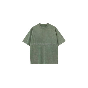 Venta al por mayor Ácido Lavado Camisetas Último Diseño Hombres Lavado Ácido Camisetas Nueva Llegada Hombres Lavado Ácido Camisetas Hombres - Product Image 2