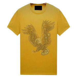 Camiseta Unisex al por Mayor con Pedrería, 100% Algodón, Transpirable, Ecológica, de Secado Rápido, Antiarrugas, Estilo Urbano - Product Image 1