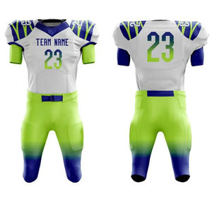 Uniformes de football américain par sublimation, prix de gros fabricant, avec nom et numéro d'équipe - Product Image 4